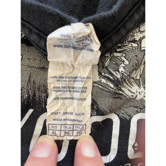 Delta Pro Weight Grey Goo T Shirt, 100% Pre-Shrunk Cotton, Size XL - Picture 9 of 10